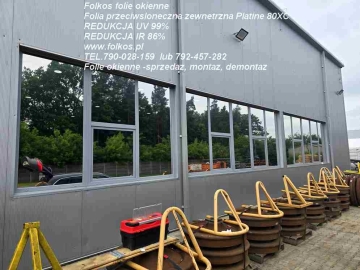 Przyciemnianie szyb Warszawa - Folie z filtrem UV i IR - Folie przeciwsłoneczne zewnętrzne na okna -usługa oklejania