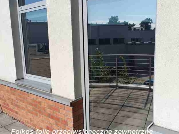 Folia przeciwsłoneczna zewnetrzna Silver 35 Xtra SR - redukcja IR 77%, redukcja UV 99%- przyciemnianie szyb Warszawa