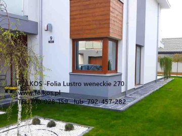 Folia wenecka Warszawa - Widzisz nie będąc widzianym- Folia lustro T275, lustro 35, lustro 285 -Przyciemnianie szyb