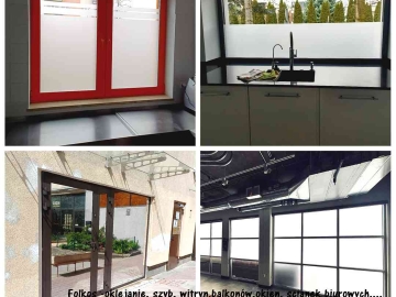 Folie okienne Warszawa Żerań, Praga Północ, Targówek, Bródno...Folie z usługą oklejania szyb Warszawa Folkos folie